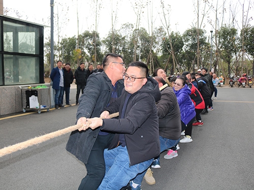 舉辦迎新年職工趣味運動會，共度歡樂時光